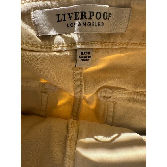 Liverpool Los Angeles Khaki Shorts Women’s Size 8/29 - Picture 3 of 5